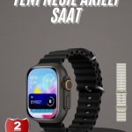 2025 Model Akıllı Saat Çift Kordon Ios Ve Android Arama Cevaplama Sesli Asistan - Vipsepet