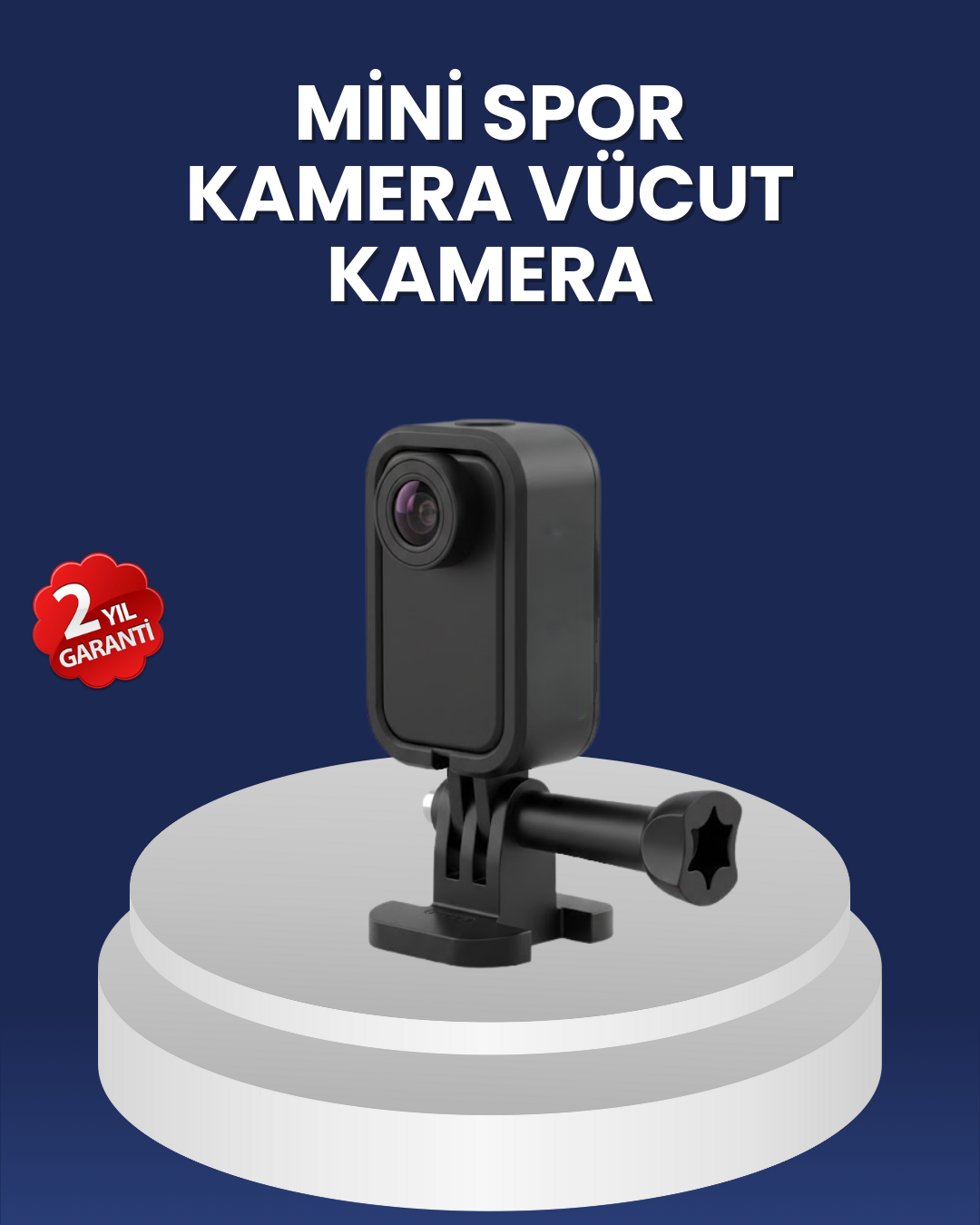 15 Vlog, Seyahat ve Günlük Video Çekimleri İçin Mini Kamera - Vipsepet - Görsel 1