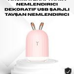 Ultrasonik Hava Nemlendirici 200 ml Aroma Difüzör LED Işıklı Sessiz - Vipsepet