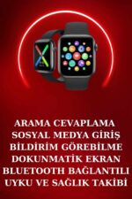 Yeni Nesil Akıllı Saat ve Ucuz Kaliteli Bluetooth Kablosuz Kulaklık Amoled Ekran - Lisinya - Görsel 2
