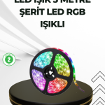 Dekoratif Kumandalı Şerit LED 5 Metre - Vipsepet