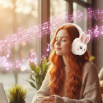 Tavşan Kulaklı Bluetooth Kulaklık Şarjlı Kablosuz Stereo Ses - Lisinya