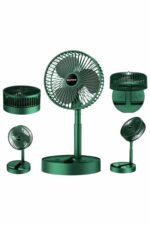 Katlanabilir Usb Şarjlı Masaüstü Soğutucu Mini Fan Telefon Tutucu - Lisinya - Görsel 3