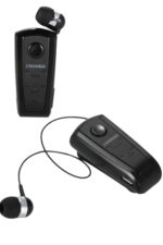 Makaralı Bluetooth Kulakiçi Yaka Kulaklığı Kablosuz Kulaklık - Lisinya - Görsel 3