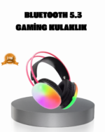 Ergonomik RGB Bluetooth Kulaklık 3D Ses - vipsepet