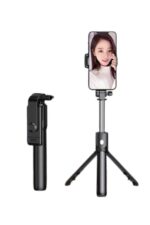 Selfie Çubuğu Tripod Bluetooth Kumandalı Selfie Çubuğu Telefon Tutucu - Vipsepet - Görsel 2