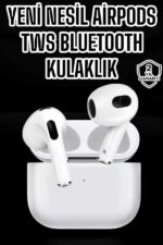 3.Nesil TWS Bluetooth Kulaklık Mikrofonlu ANC Özelliği Dokunmatik Kontrol - vipsepet - Görsel 2