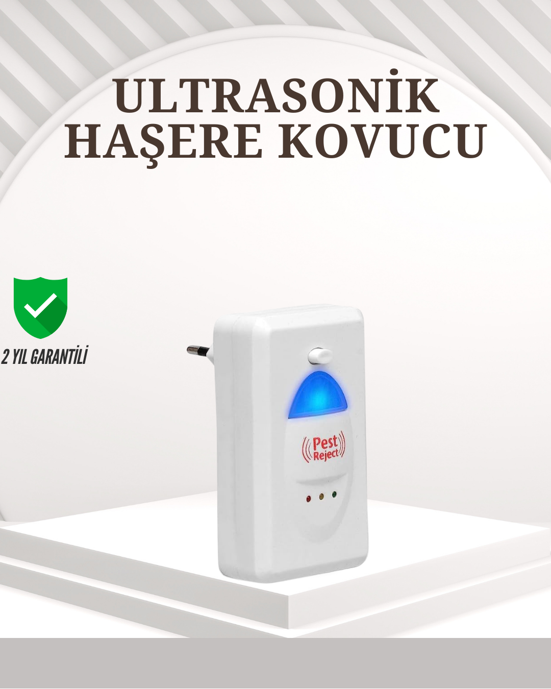 4-151 Ultrasonik Teknolojili Elektronik Haşere Kovucu - Vipsepet - Görsel 1