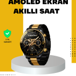 3 Bileklikli Amoled Akıllı Saat Bluetooth Çağrı ve Sağlık Takipli - Vipsepet