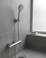 Krem Duş Başlığı Seti 4 Kademeli El Duşu Spiral Hortumlu Banyo Seti - Vipsepet