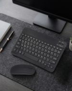 Bluetooth Klavye Mouse Seti Taşınabilir Wireless Bilgisayar Aksesuarı - Vipsepet