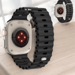 45 MM Gri Kasa Ultra Akıllı Saat Sesli Görüşme, Sağlık Takibi, Suya Dayanıklı - Lisinya