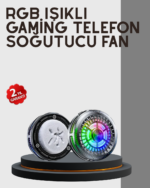 RGB Gaming Telefon Fanı Sessiz Soğutucu Tüm Akıllı Telefonlara Uygun - Vipsepet