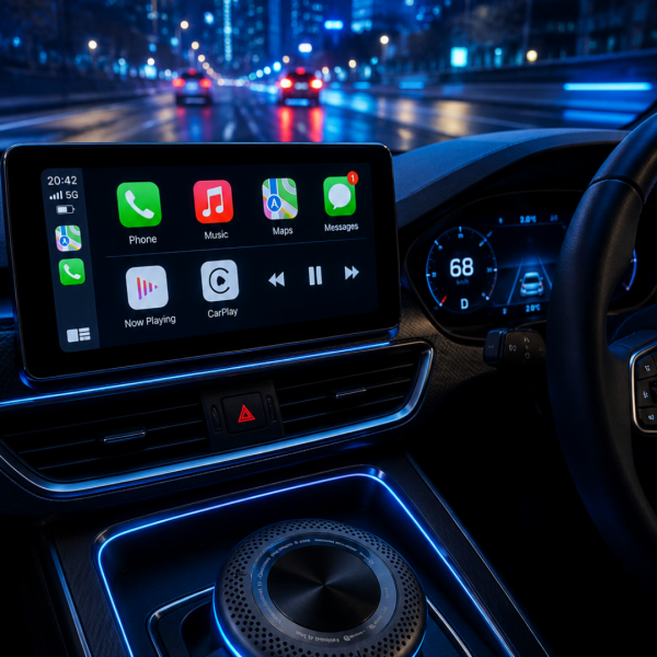 Kablosuz CarPlay Android Auto Destekli Akıllı TV Box 4G Sim Kart Girişli - Vipsepet
