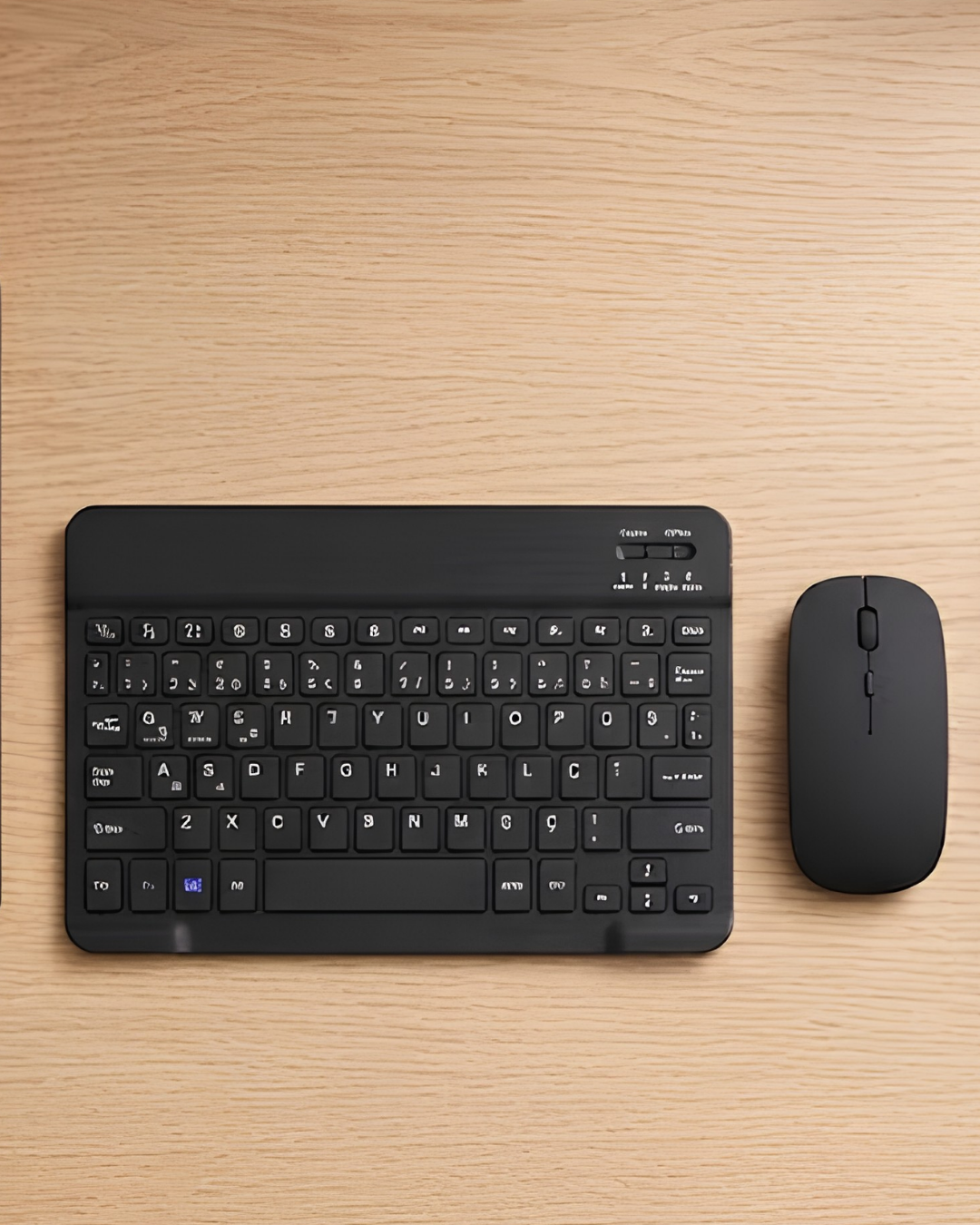 5-99 Sessiz Tuşlu Kablosuz Klavye Mouse Seti Çoklu Cihaz Uyumlu - Vipsepet - Görsel 1
