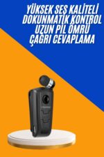 Mikrofonlu Makaralı Bluetooth Kulakiçi Kulaklık Android ve İOS Uyumlu - Lisinya