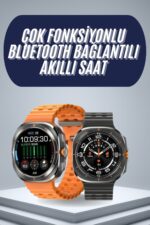 2025 Model Gelişmiş Özellikli Nabız Sensörlü Spor Takibi Yapabilen Titreşimli Saat - Vipsepet