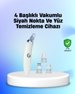 Vakum Teknolojili Siyah Nokta Temizleyici Cihaz – 4 Farklı Başlık ve Derinlemesine Gözenek Temizliği - Vipsepet