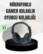 Stereo Oyun Kulaklığı – Güçlü Bas, Mikrofonlu ve Konforlu Tasarım - Vipsepet