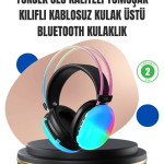 Konforlu Tasarımlı Kablosuz Gaming Kulaklık – Uzun Pil Ömrüyle - Vipsepet