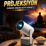 ŞARJLI PROJEKSİYON EVİNİZDE SİNEMA KEYFİ SUNAR - Lisinya