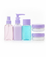 5 Parça Seyahat Banyo Seti 30 ml Şeffaf Taşınabilir Şişe Seti - Vipsepet - Görsel 2