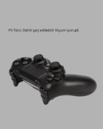 PS4 Uyumlu Kablosuz Oyun Kolu – Gerçekçi Titreşimli Geri Bildirim - Vipsepet