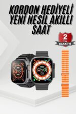 Akıllı Saat Sağlık Takibi Kalp Atışı Adımsayar Ultra Yeni Nesil nefes Egzersizi - Vipsepet