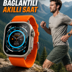 Akıllı Saat Uyku ve Spor Takibi Yeni Nesil Bluetooth Bağlantılı Amoled Ekran - Lisinya
