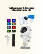 Dekoratif ve Fonksiyonel Astronot Projeksiyon Aydınlatma - Vipsepet - Görsel 3
