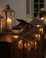 Secde Eden Adam Figürlü Ay Tasarımlı Ramazan LED Işık - Vipsepet - Görsel 3