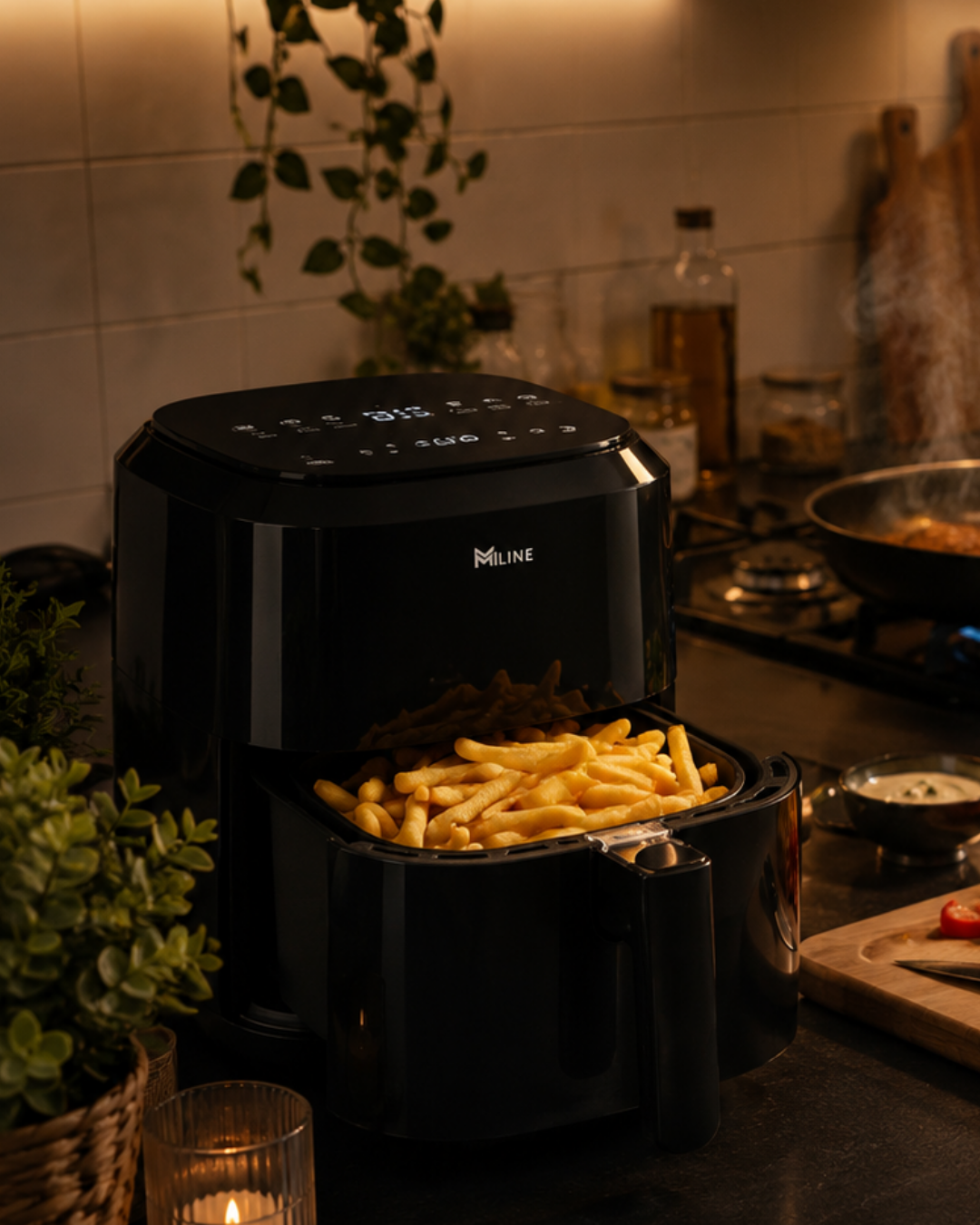 adsiz-tasarim-2026-05-18t181223.216 1360W Yağsız Sıcak Hava Fritözü 4 Litre Dokunmatik Air Fryer - Vipsepet - Görsel 1