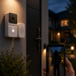 WiFi Akıllı Kapı Zili Gece Görüşlü Kameralı Kablosuz Güvenlik Sistemi - Vipsepet
