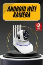 Akıllı Gece Görüşlü Sensörlü Wifi Kamera Telefondan Takip Edilebilir - Vipsepet - Görsel 2