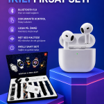 3.Nesil TWS Bluetooth Kulaklık Bluetooth Bağlantılı Akıllı Saat Amoled Ekran Plastik Hasır Kordon - Lisinya