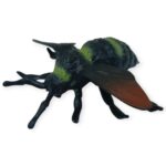 Böcek Figürleri - Gerçekçi Figür - Yeşil Yaban Arısı 10 cm (Vipsepet)
