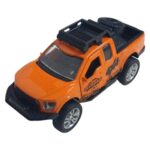 Çek Bırak Metal Arazi Aracı 13 cm - Turuncu (Vipsepet)