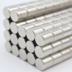 100 Adet 4x4 mm Yuvarlak Neodyum Mıknatıs N35 Güçlü Magnet Nikel Kaplama ( Lisinya ) - Görsel 2