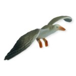 Hayvan Figürleri - Kuşlar -18 cm Gümüş Martı (Vipsepet)