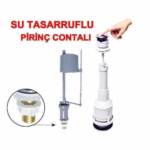 Klozet Sifon Basmalı Rezervuar İç Takım Su Tasarruflu ( Vipsepet )