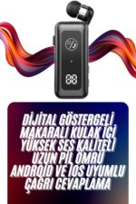 Makaralı Bluetooth Kulaklık Telefon Uyumlu Makaralı TF Kart Girişli Güç Göstergeli - vipsepet