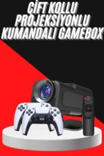 Retro Video Oyunu Konsolu Android Tv El Oyun Konsolu WIFI Taşınabilir Projeksiyon Cihazı - Vipsepet - Görsel 2