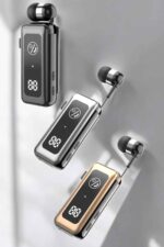 Makaralı Bluetooth Kulaklık Kulak İçi Dijital Göstergeli Yüksek Ses Kaliteli - Lisinya - Görsel 3