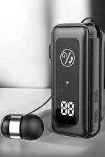 Kablolu Makaralı Bluetooth Kulaklık Uzun Pil Ömrü Dijital Göstergeli - Lisinya - Görsel 2