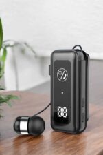 Kablolu Bluetooth Kulaklık Kulak İçi Stereo Mikrofonlu Dijital Göstergeli - Lisinya - Görsel 2