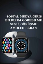 2025 Model Akıllı Saat ve Yeni Nesil Pro Bluetooth Kulaklık TWS Yüksek Ses Kaliteli - Lisinya - Görsel 2