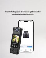 Kablosuz WiFi Bağlantılı Full HD Mini Kamera – Döngüsel Kayıt ve Hareket Algılama Özellikli - Vipsepet - Görsel 2