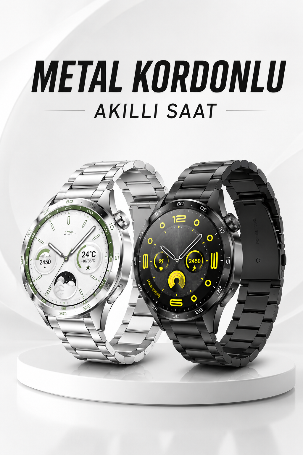 04b47f33-9a7b-4f6a-982f-946fabafa386 Akıllı Saat Bildirim Görme Amoled Ekran GPS Uyumlu Sesli Görüşme - Vipsepet - Görsel 1