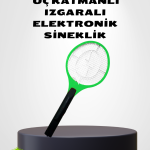 Taşınabilir Elektronik Sineklik – Üç Katmanlı Güvenli Izgara ve Kimyasız Koruma - Vipsepet