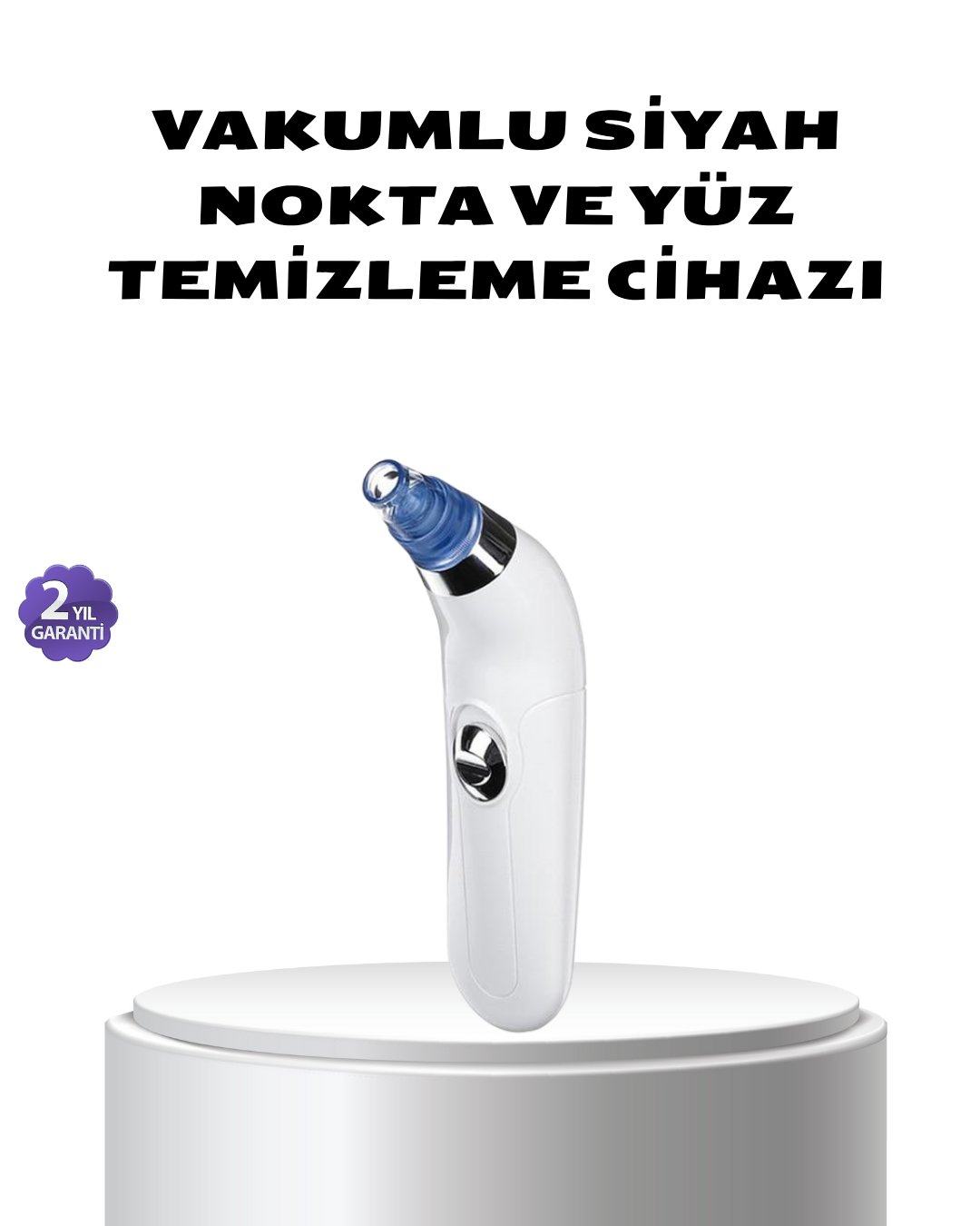 1-103 Vakumlu Siyah Nokta Temizleme Cihazı – 5 Kademe Güç ve 4 Başlıklı Derin Cilt Bakımı - Vipsepet - Görsel 1